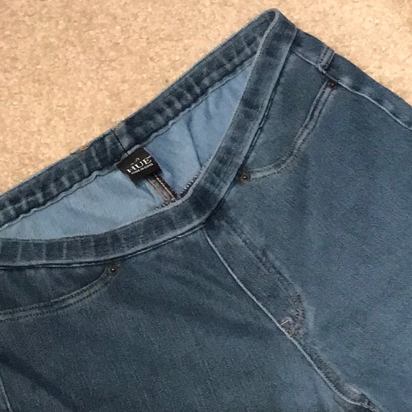 Denim Jeggings by HUE - Picture 2 of 4